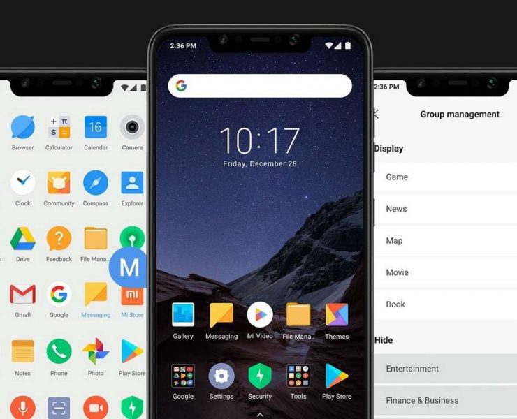 Xiaomi rozpoczęło wdrażanie MIUI 10 Global Stable na Pocophone F1