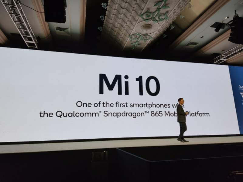 xiaomi mi 10 snapdragon 865